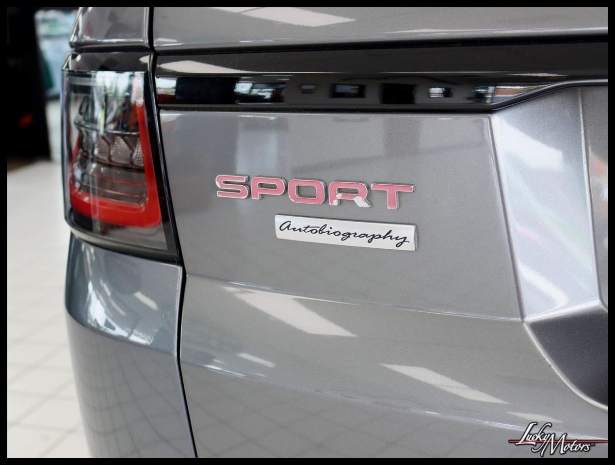 Land Rover Range Rover Sport 5.0L V8 Supercharged Autobiography 2016