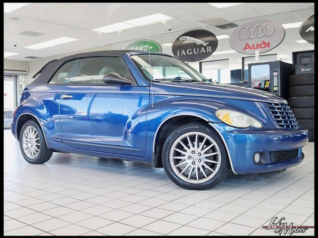 Surf Blue Pearl 2008 Chrysler PT Cruiser Convertible FWD Convertible Front-Wheel Drive Automatic