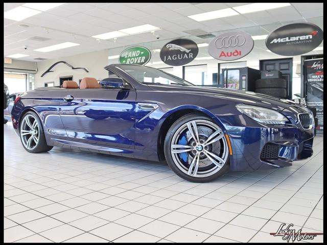 Tanzanite Blue Metallic 2014 BMW M6 Convertible RWD Convertible Rear-Wheel Drive Automatic