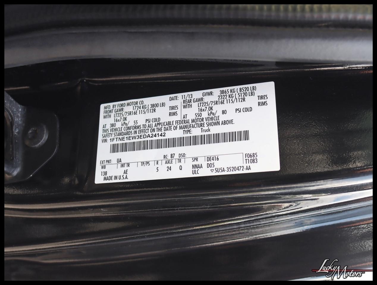 Ford Econoline E-150 2014