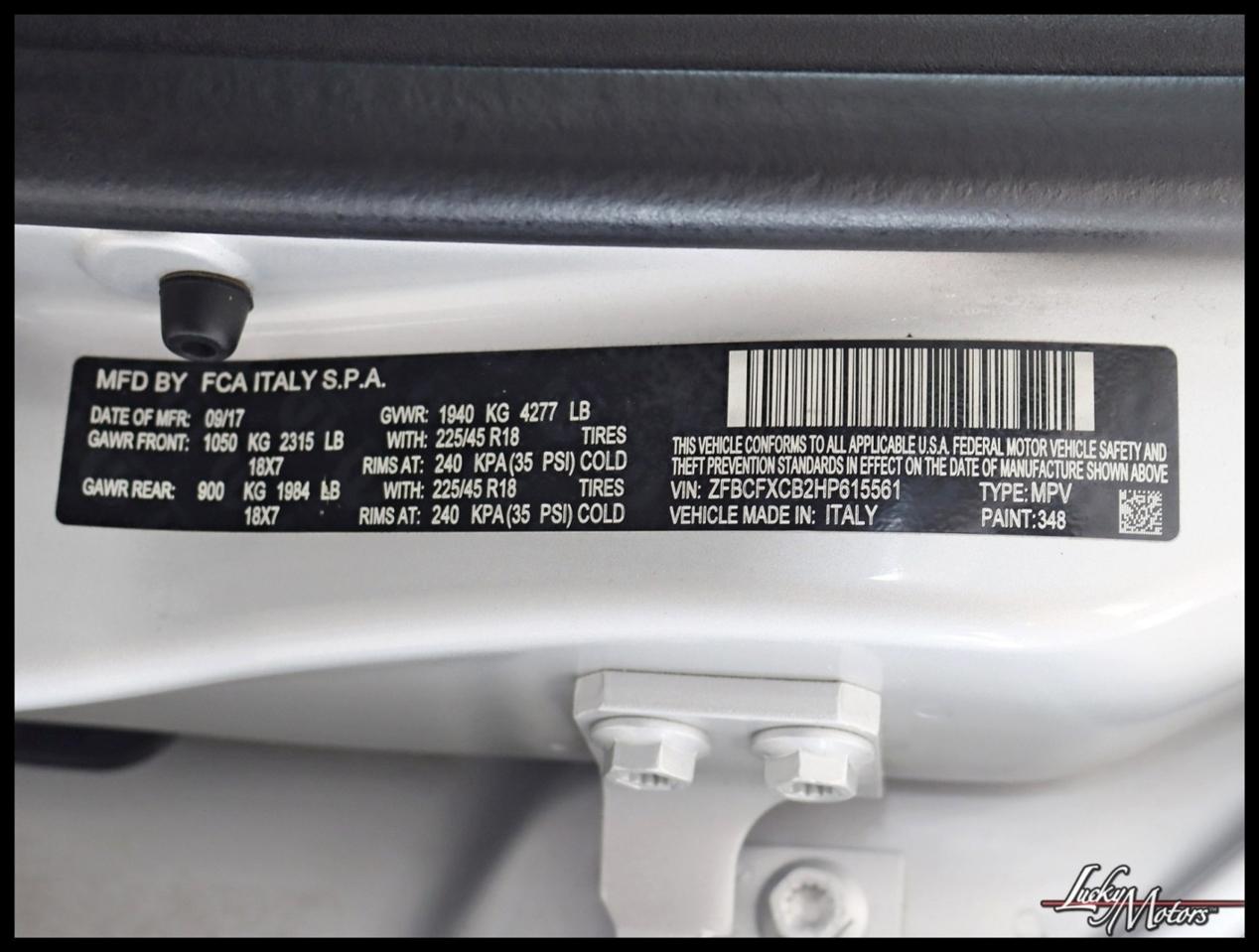 Fiat 500x Lounge 2017