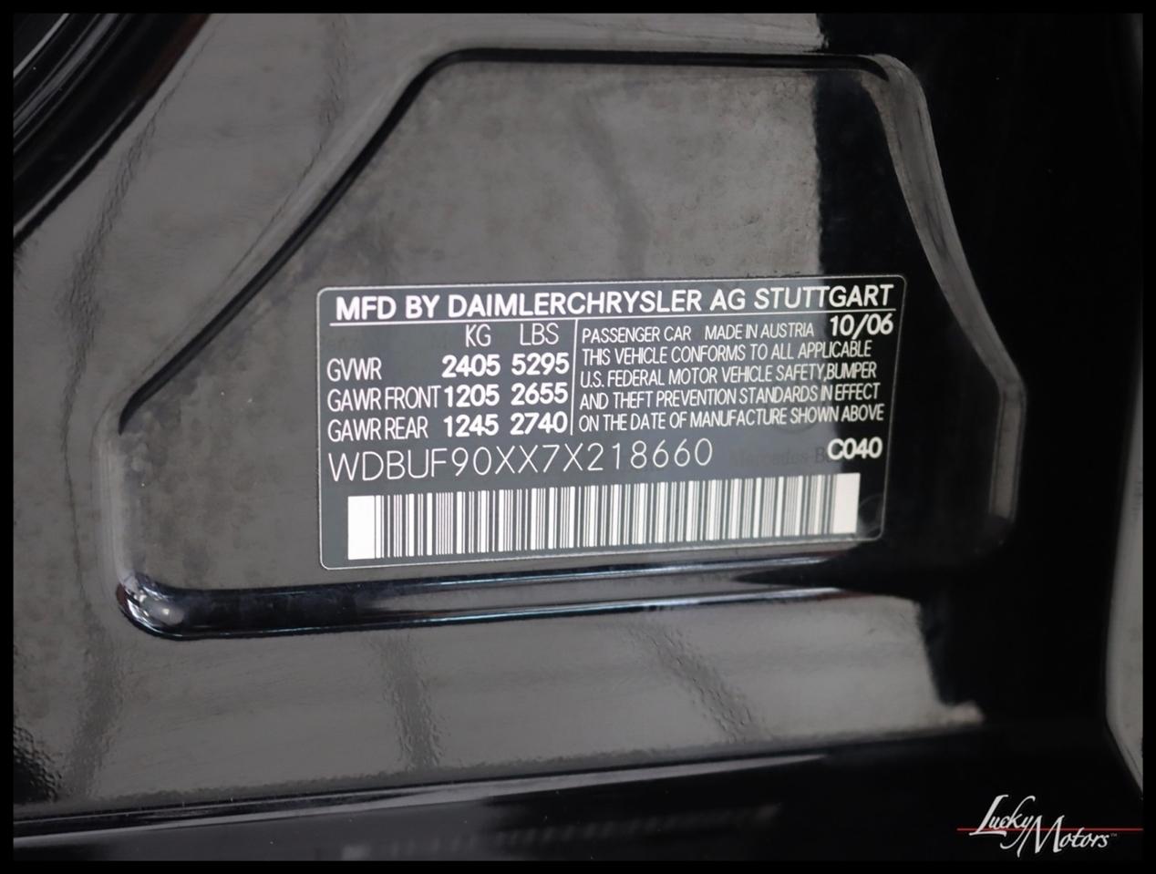 Mercedes-Benz E-Class E550 2007