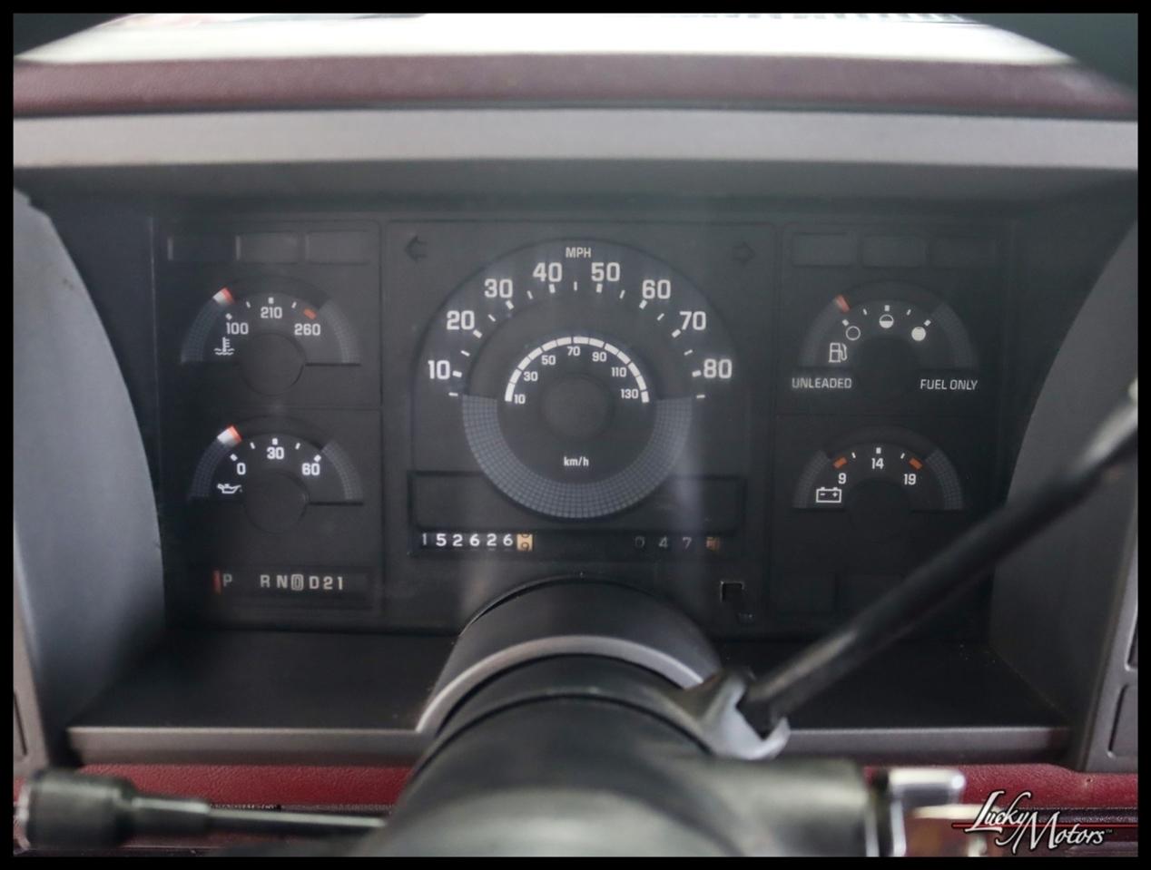 GMC Sierra C/K 1500 Reg. Cab 6.5-ft. Bed 4WD 1989