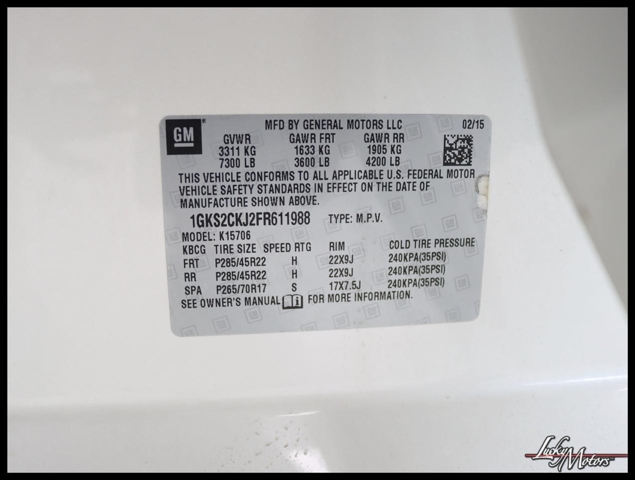 GMC Yukon Denali 4WD 2015
