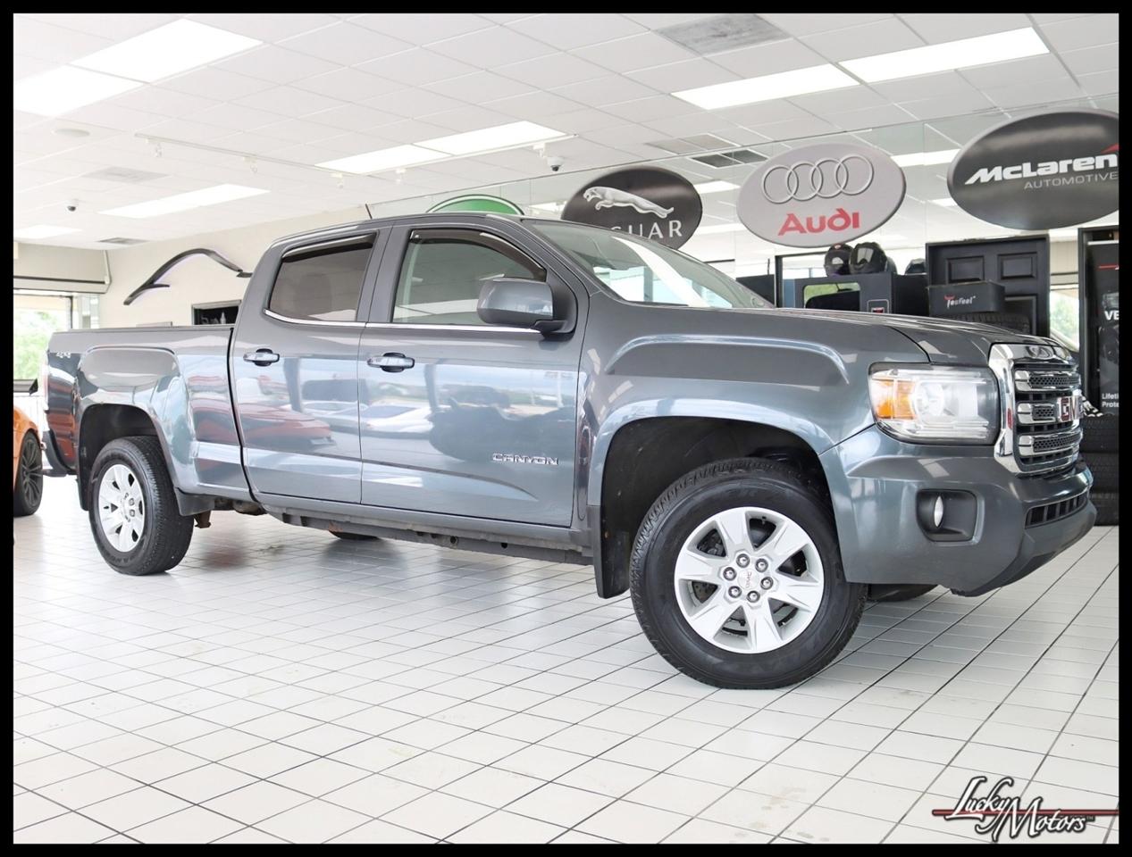 Cyber Gray Metallic 2016 GMC Canyon Pickup Truck Four-Wheel Drive Automatic
