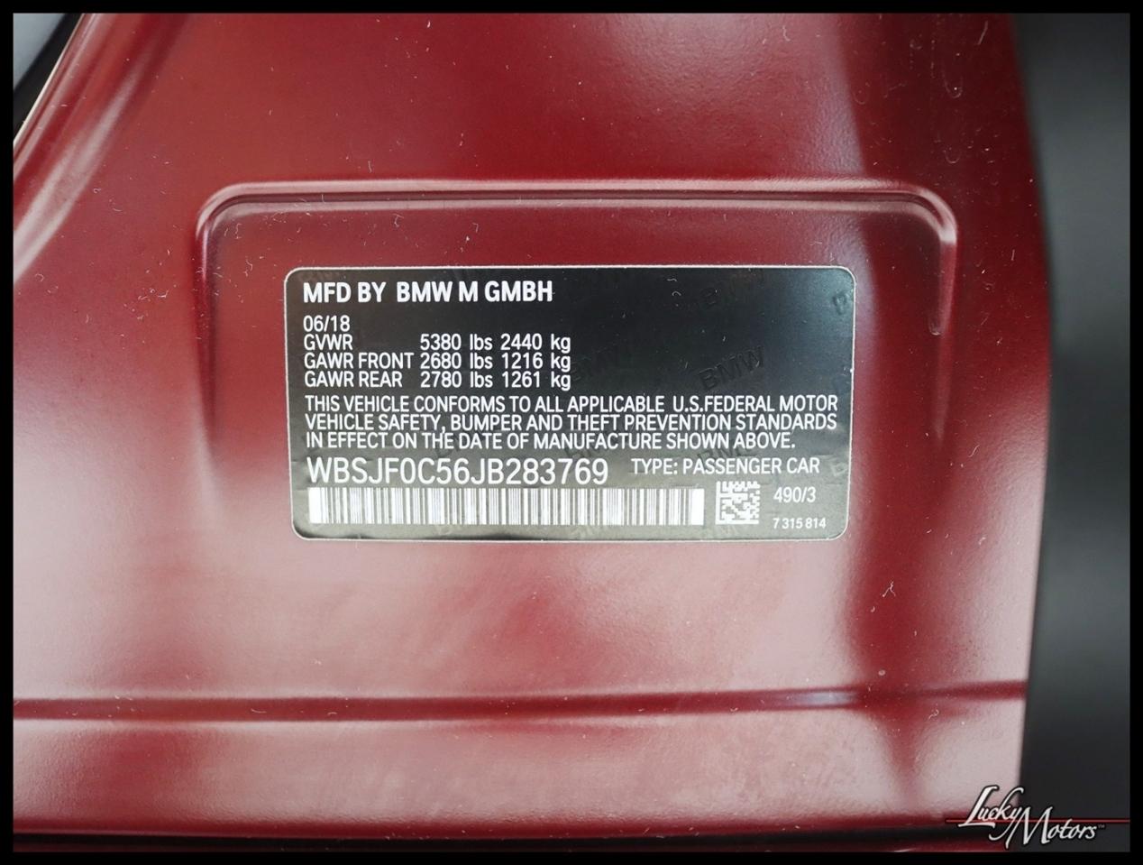 BMW M5  2018