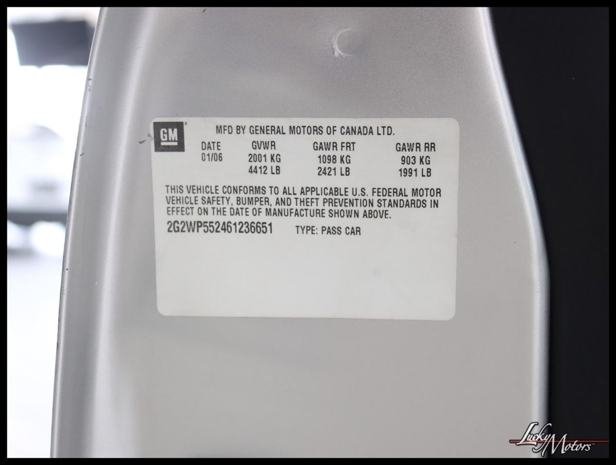 Pontiac Grand Prix Base 2006
