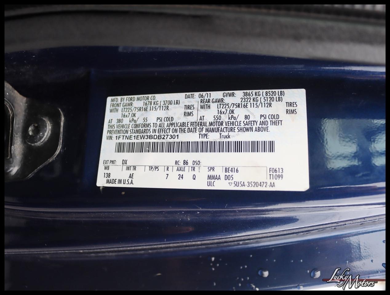 Ford Econoline E-150 2011