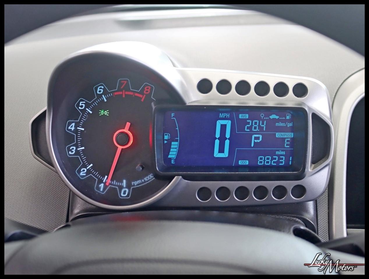 Chevrolet Sonic LT Auto Sedan 2016