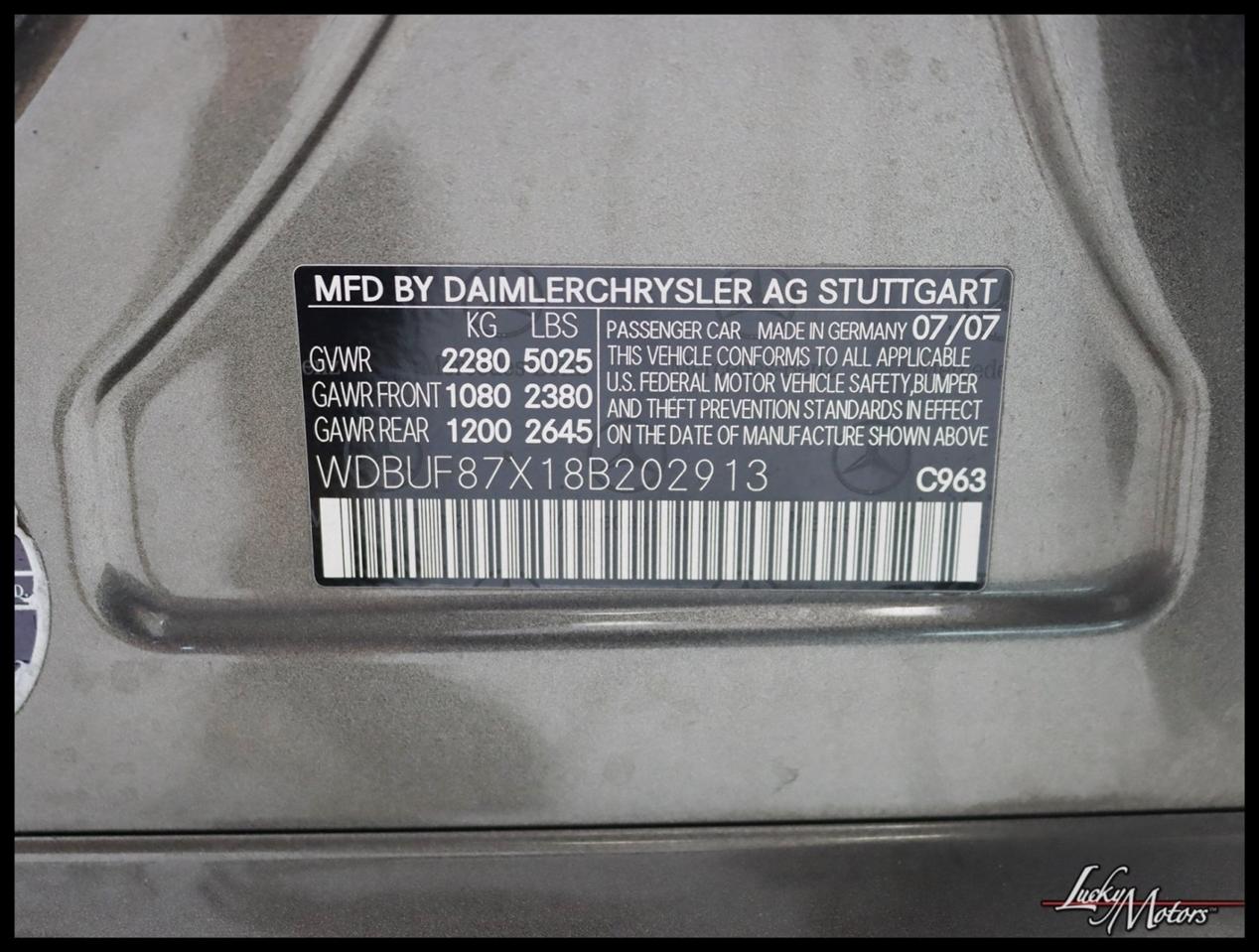 Mercedes-Benz E-Class E350 Luxury 2008