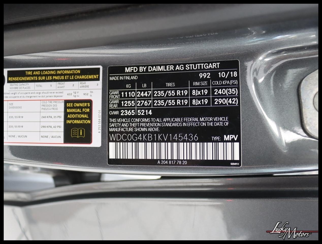 Mercedes-Benz GLC-Class GLC300 4MATIC 2019