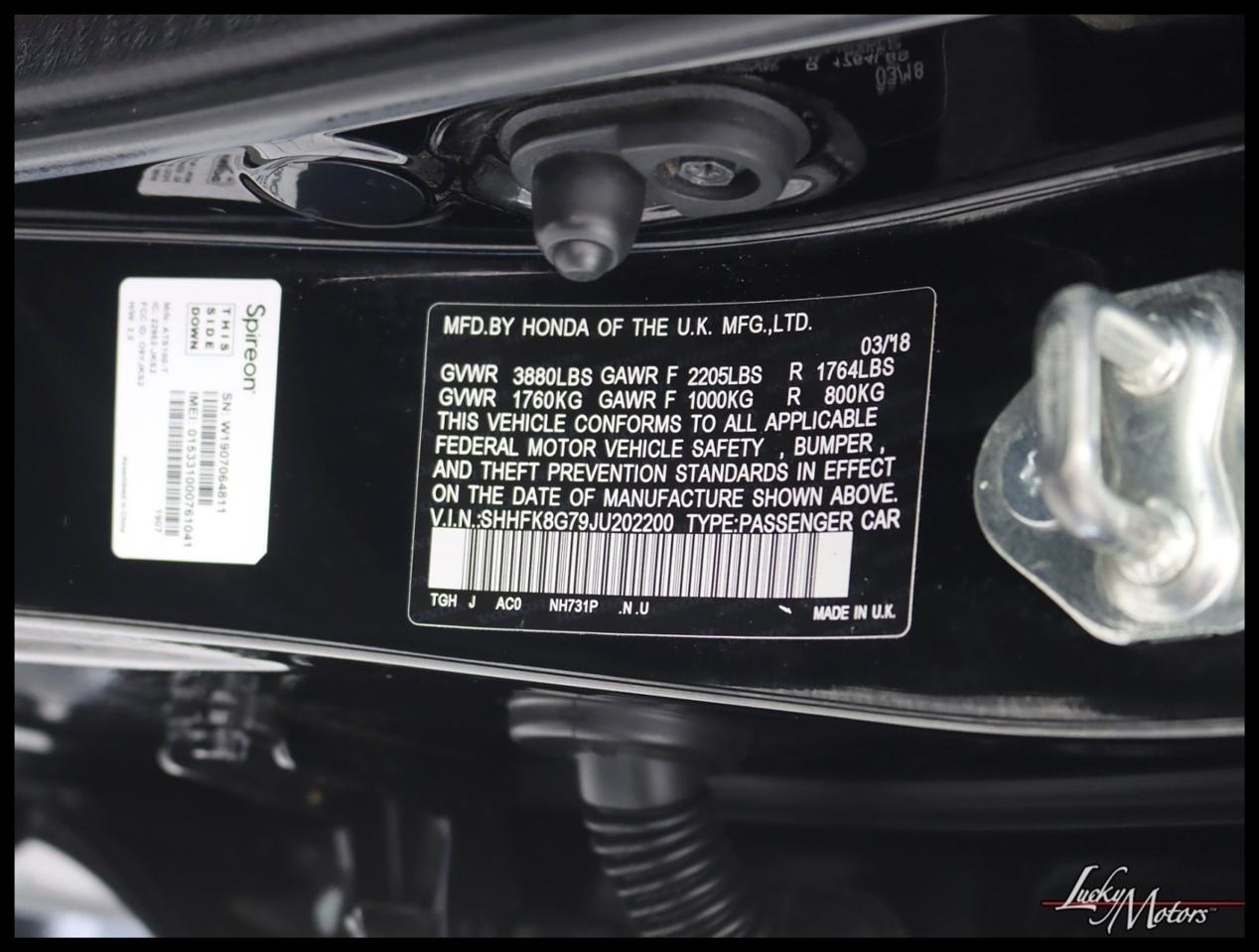 Honda Civic Type R 6M 2018