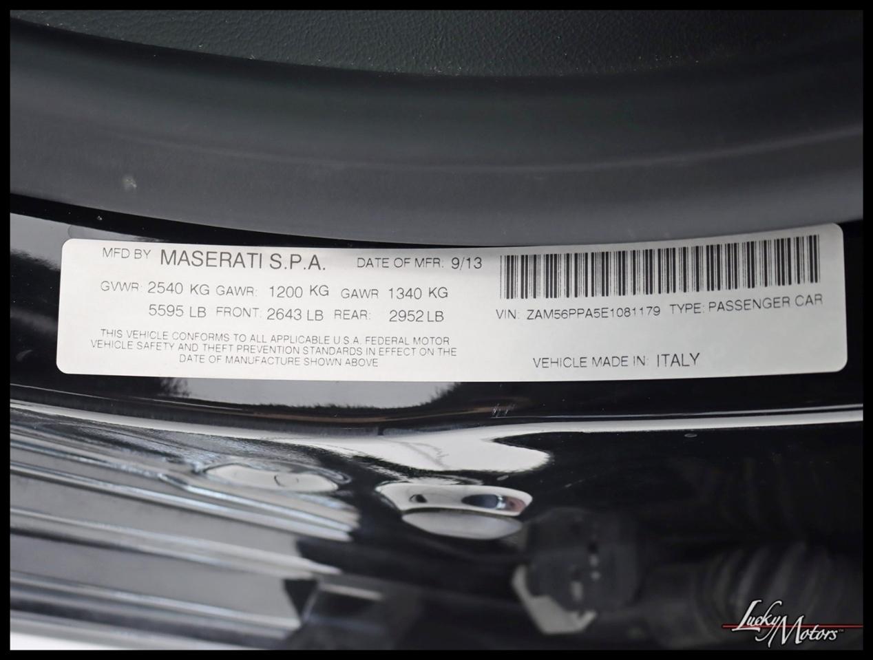 Maserati Quattroporte GTS 2014