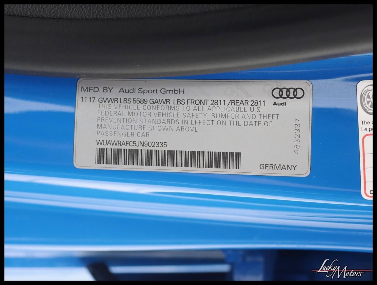 Audi RS7 Performance Prestige quattro 2018