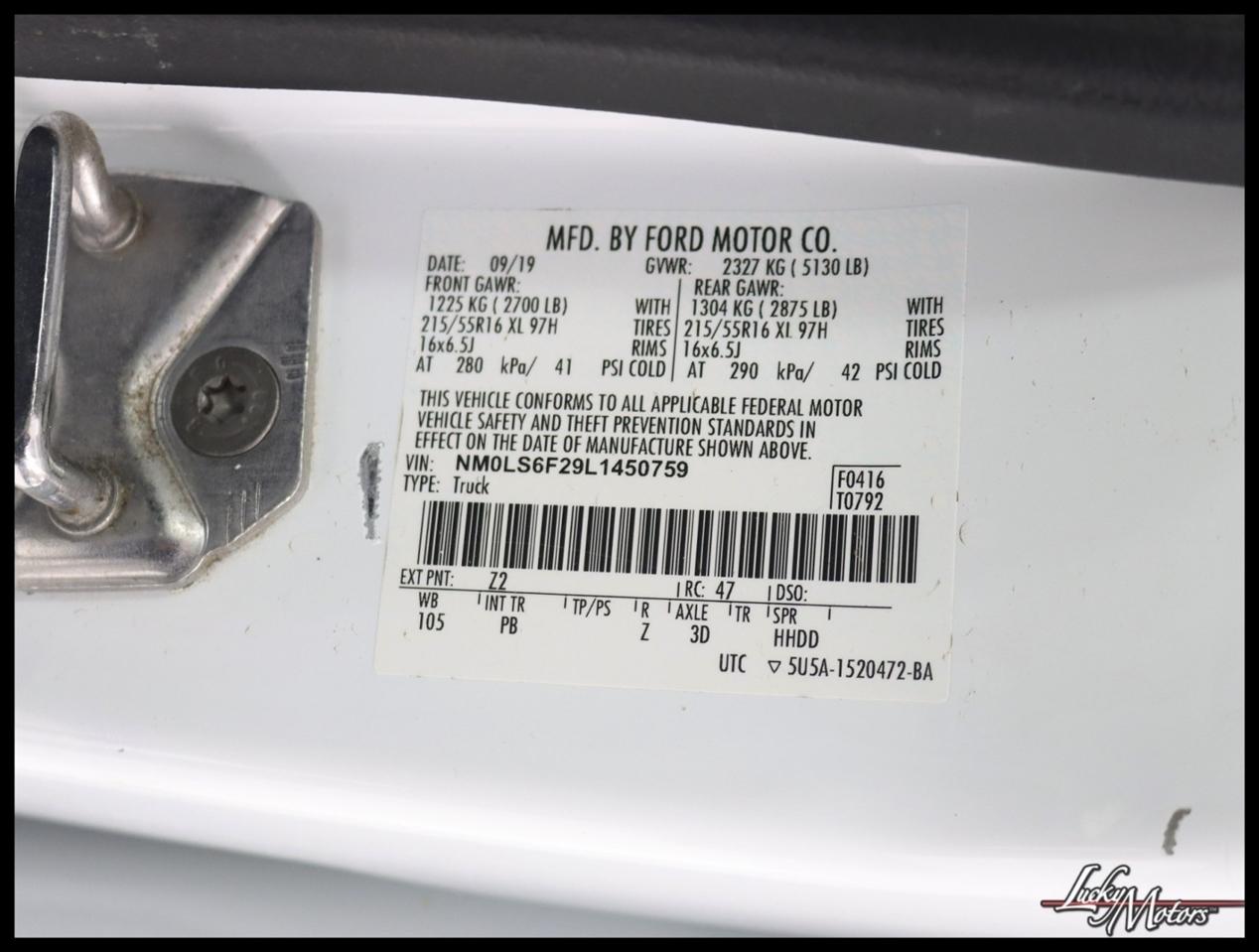 Ford Transit Connect XLT 2020
