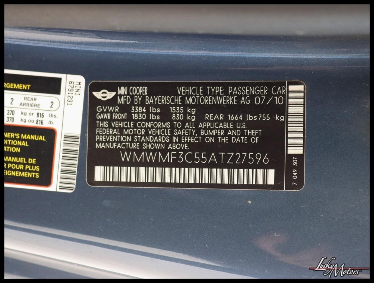MINI Cooper Base 2010