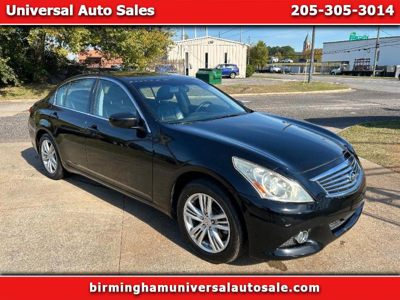 2010 Infiniti G Sedan G37x AWD