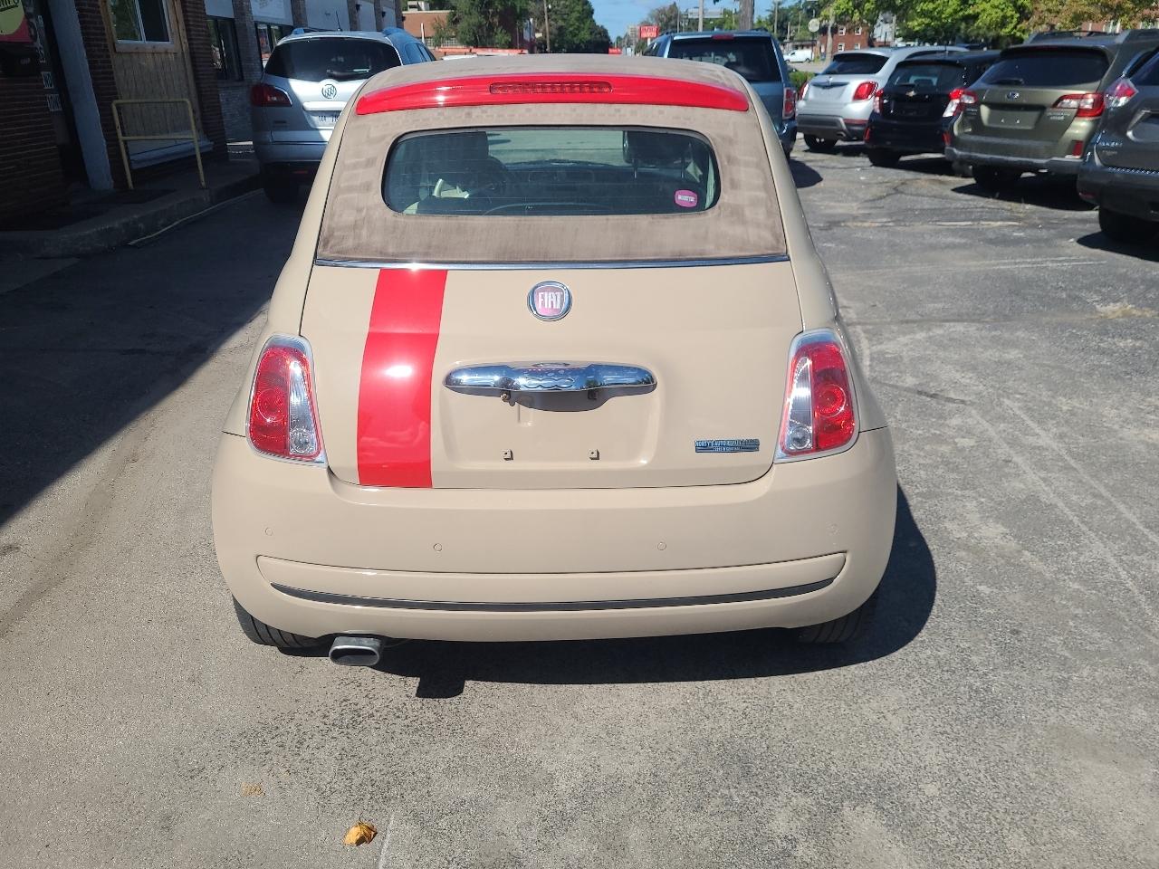 Fiat 500 2dr Conv Pop 2012