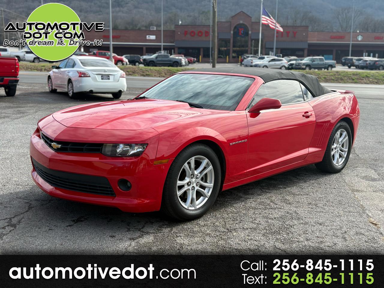 Chevrolet Camaro 1LT Convertible 2015