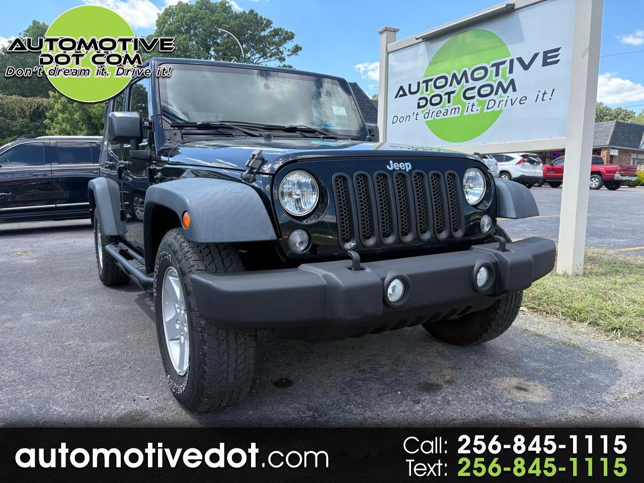 2016 Jeep Wrangler Unlimited Sport 4WD
