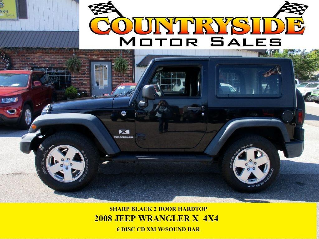 Used 2008 Jeep Wrangler X for Sale in South Haven MI 49090 Countryside  Motors