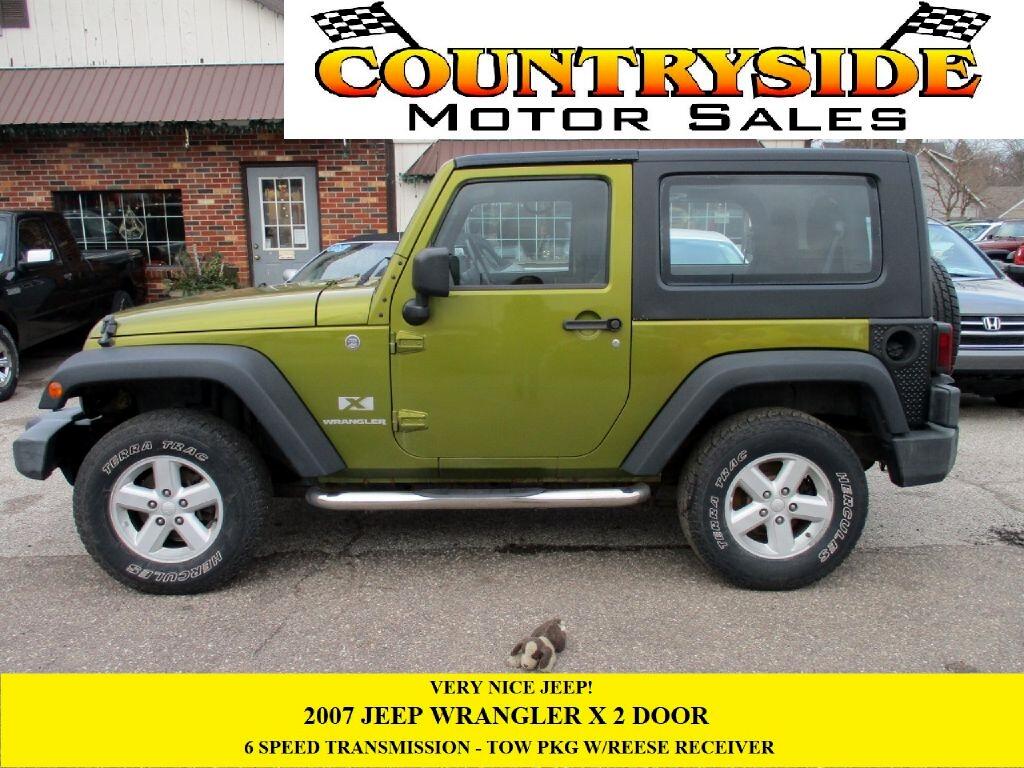 Used 2007 Jeep Wrangler X for Sale in South Haven MI 49090 Countryside  Motors