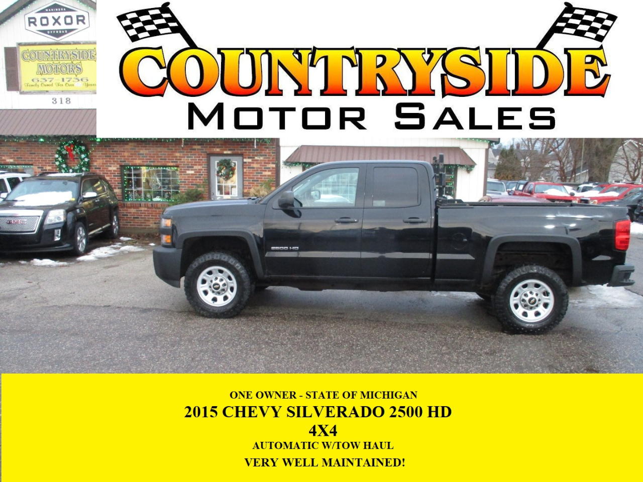 2015 Chevrolet Silverado 2500HD HD W/T DBL CAB