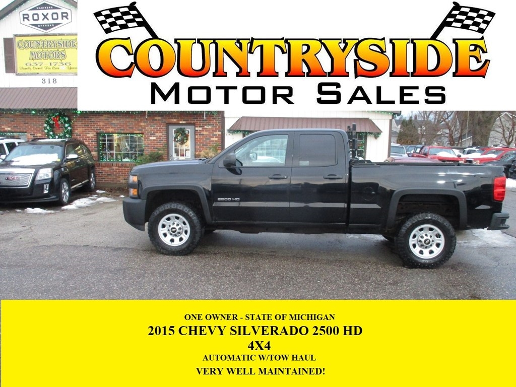 2015 Chevrolet Silverado 2500HD HD W/T DBL CAB