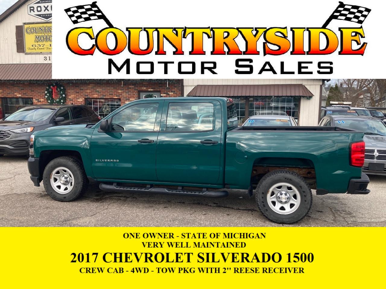 2017 Chevrolet Silverado 1500 CREW CAB 5.5BX W/T