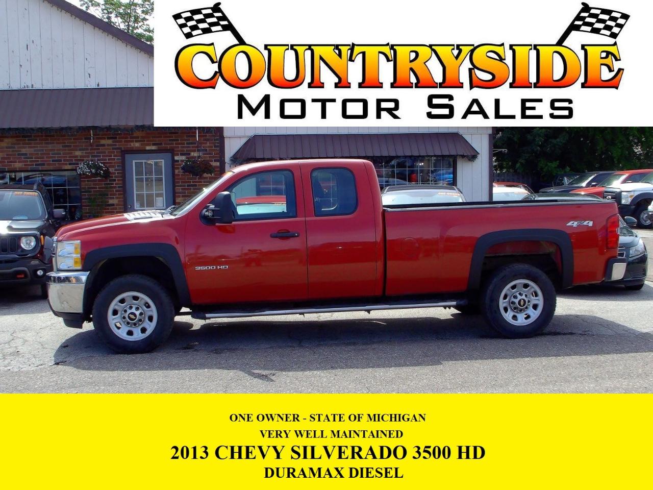 2013 Chevrolet Silverado 3500HD X-CAB  8' WT