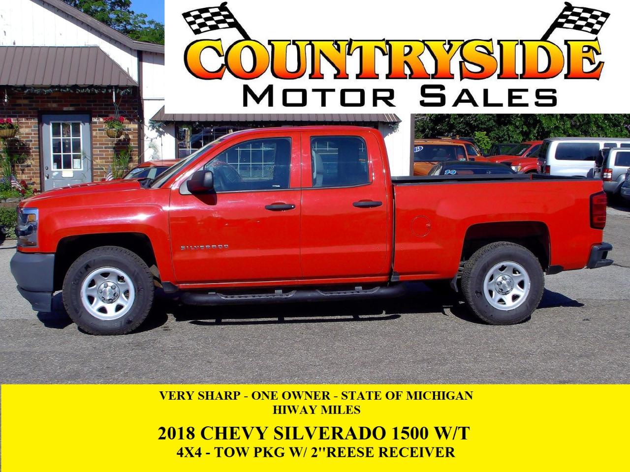 2018 Chevrolet Silverado 1500 W/T EXT CAB