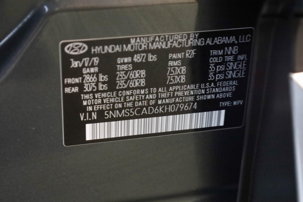 Hyundai Santa Fe Limited 2.4L Auto AWD 2019