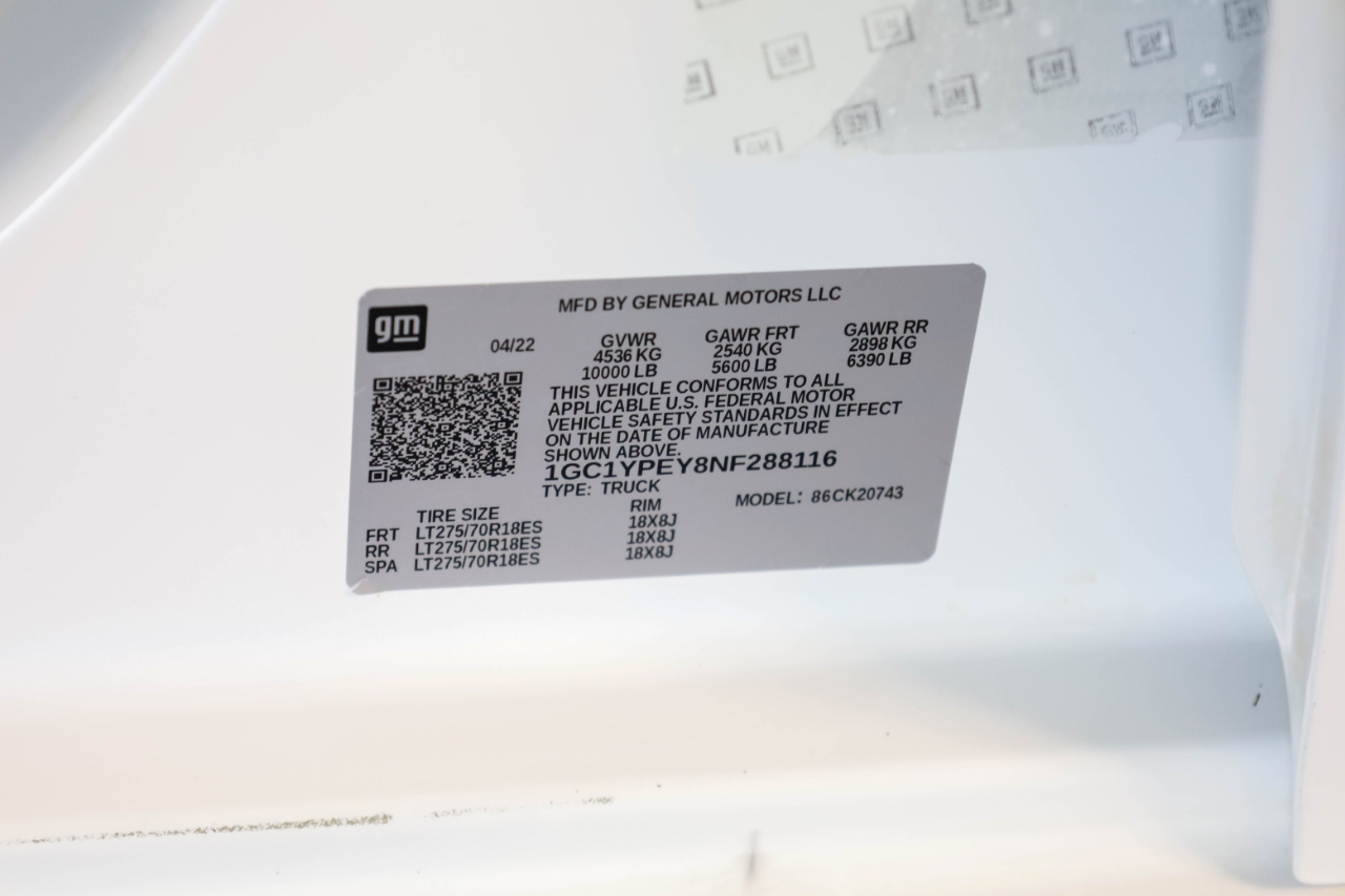 Chevrolet Silverado 2500HD 4WD Crew Cab 159" LTZ 2022