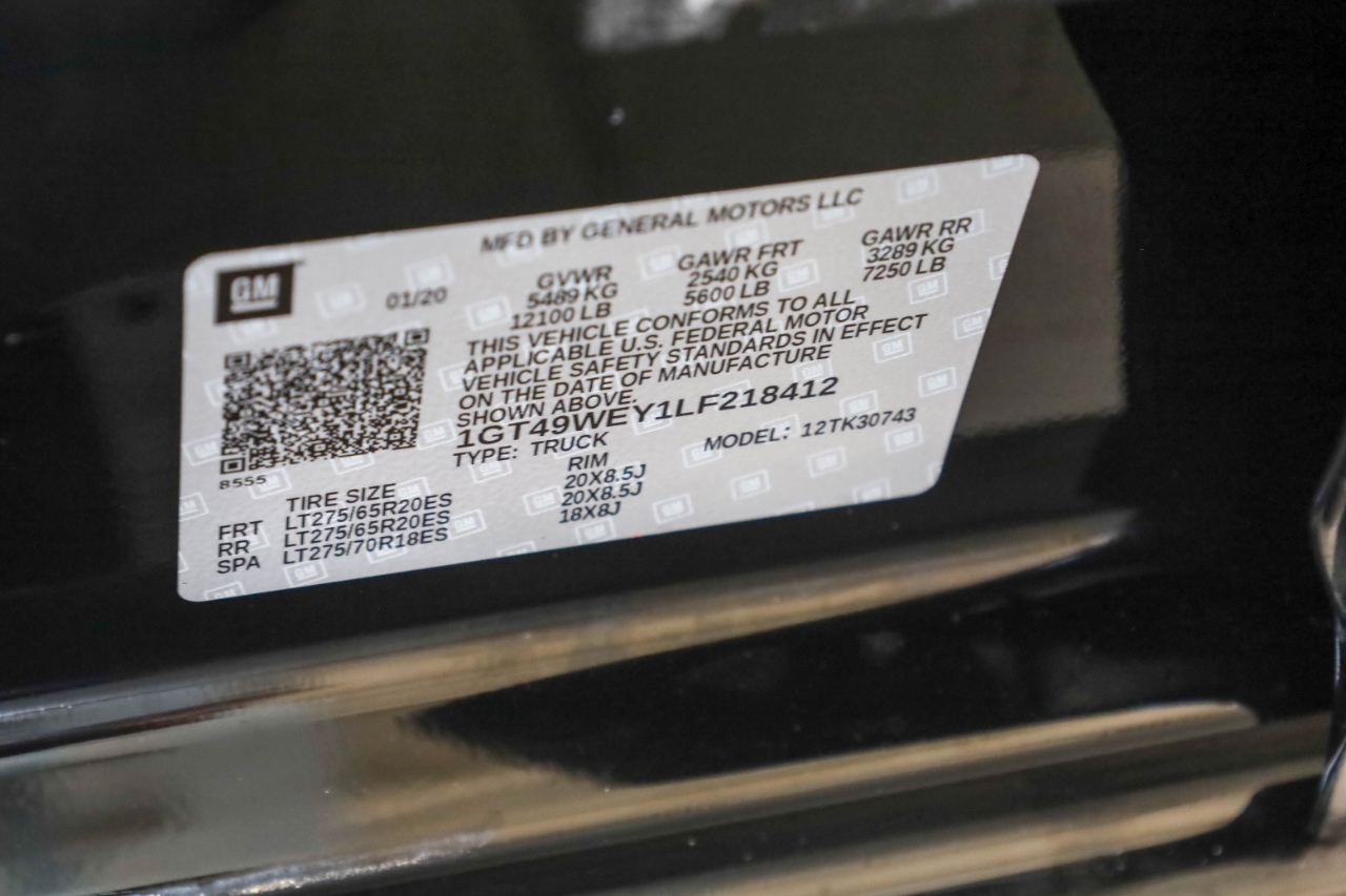 GMC Sierra 3500HD 4WD Crew Cab 159" Denali 2020