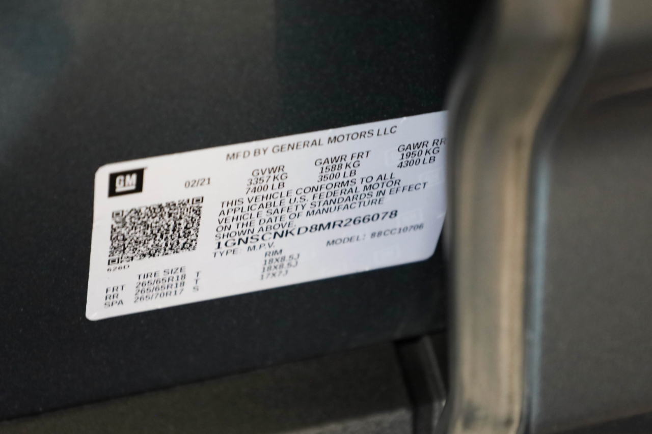 Chevrolet Tahoe 2WD 4dr LT 2021