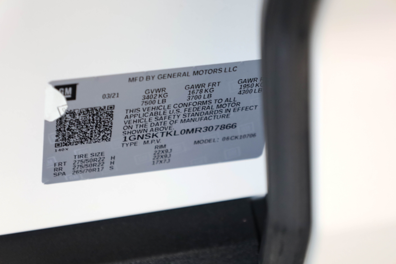 Chevrolet Tahoe 4WD 4dr High Country 2021