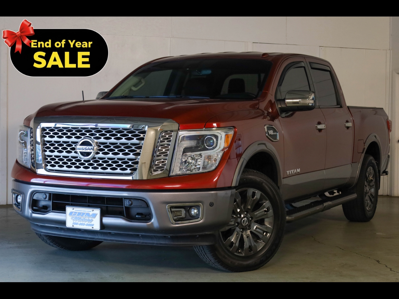 2017 Nissan Titan 4x4 Crew Cab Platinum Reserve