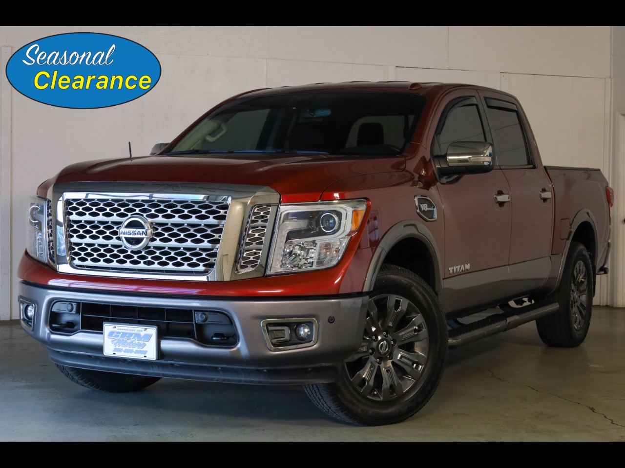 Nissan Titan 4x4 Crew Cab Platinum Reserve 2017
