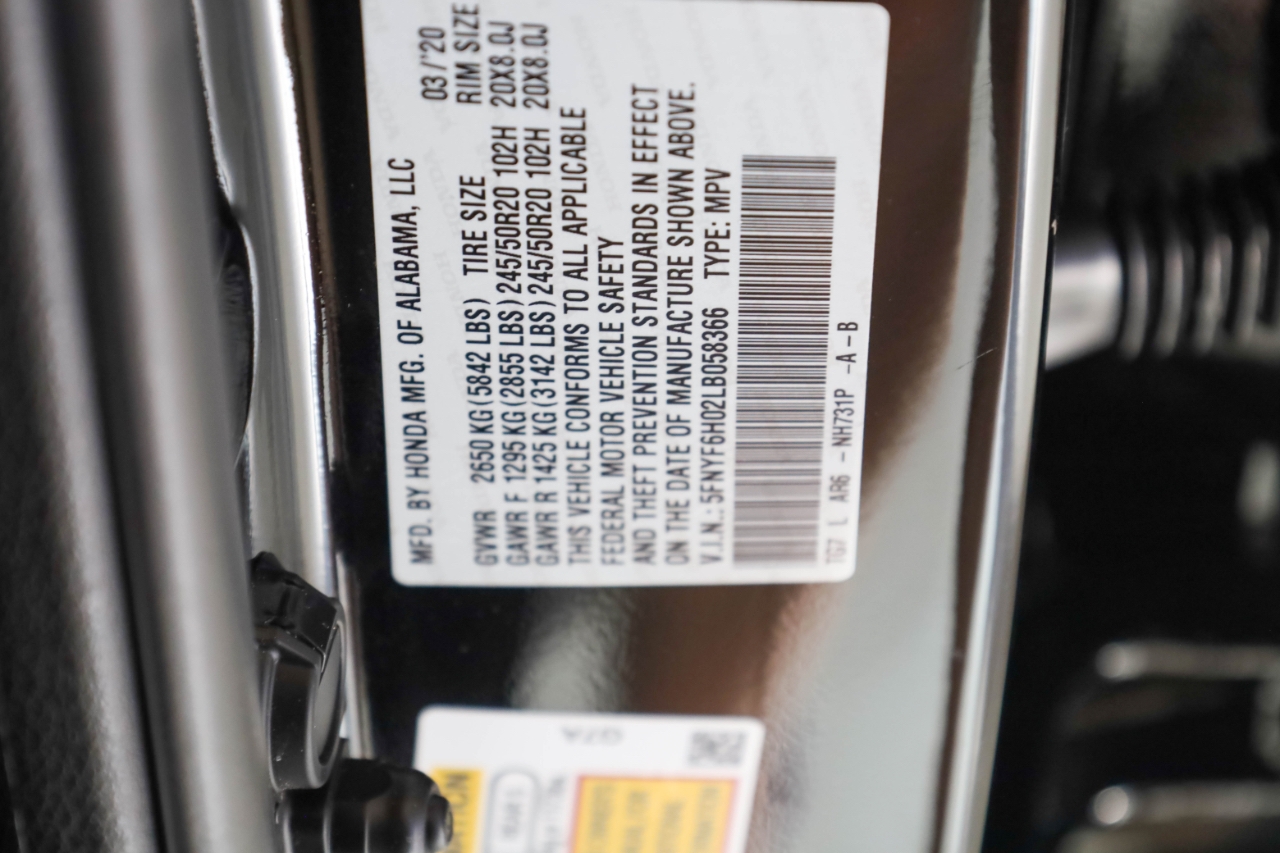 Honda Pilot Elite AWD 2020