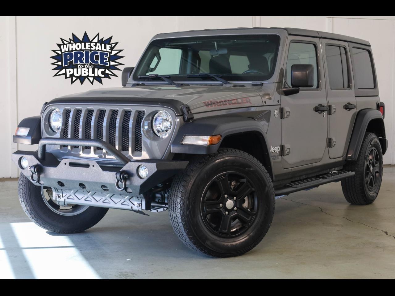 Jeep Wrangler Unlimited Sport S 4x4 2019