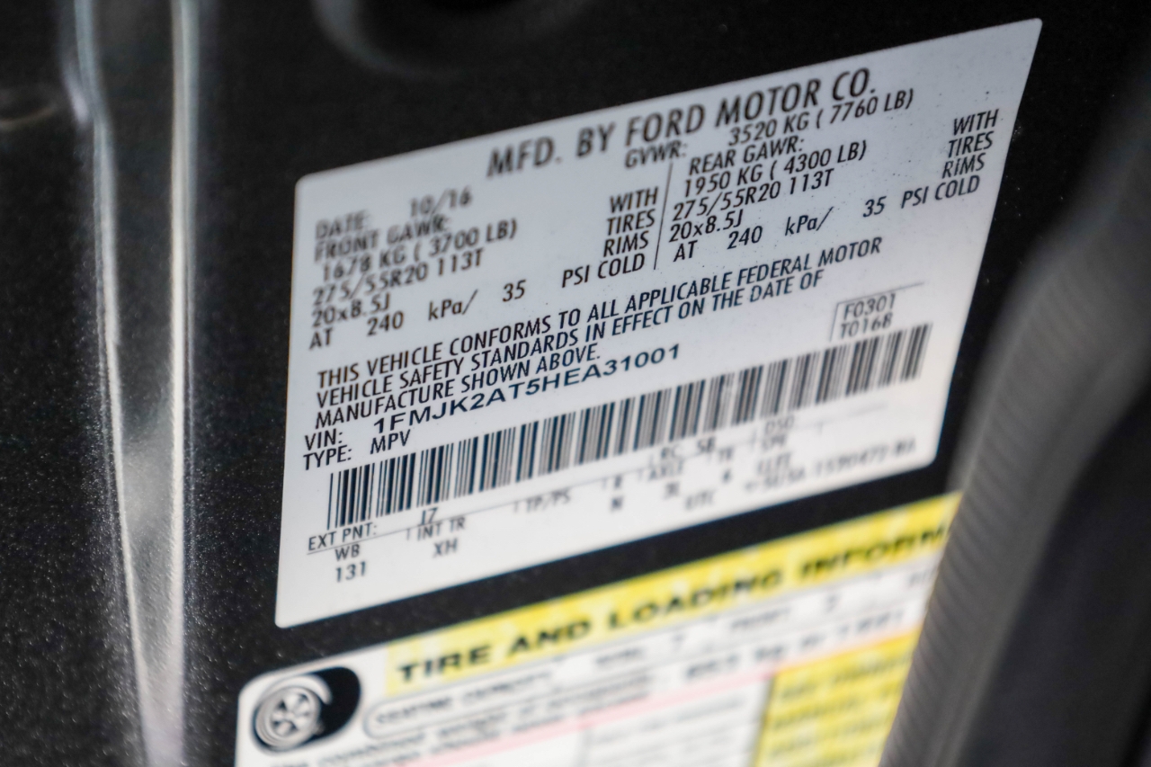 Ford Expedition EL Limited 4x4 2017 Ford Expedition EL Limited 4x4 2017