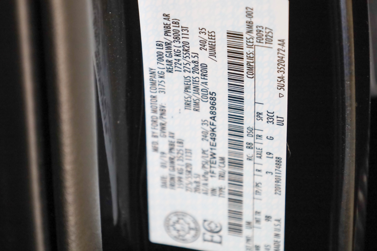 Ford F-150 King Ranch 4WD SuperCrew 5.5' Box 2019