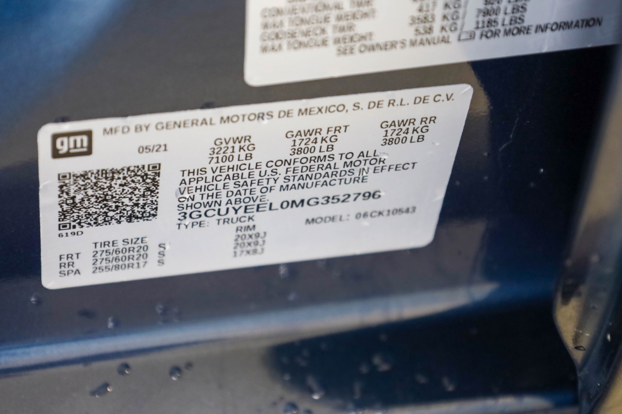 Chevrolet Silverado 1500 4WD Crew Cab 147" RST 2021