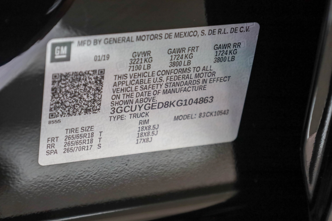 Chevrolet Silverado 1500 4WD Crew Cab 147" LTZ 2019