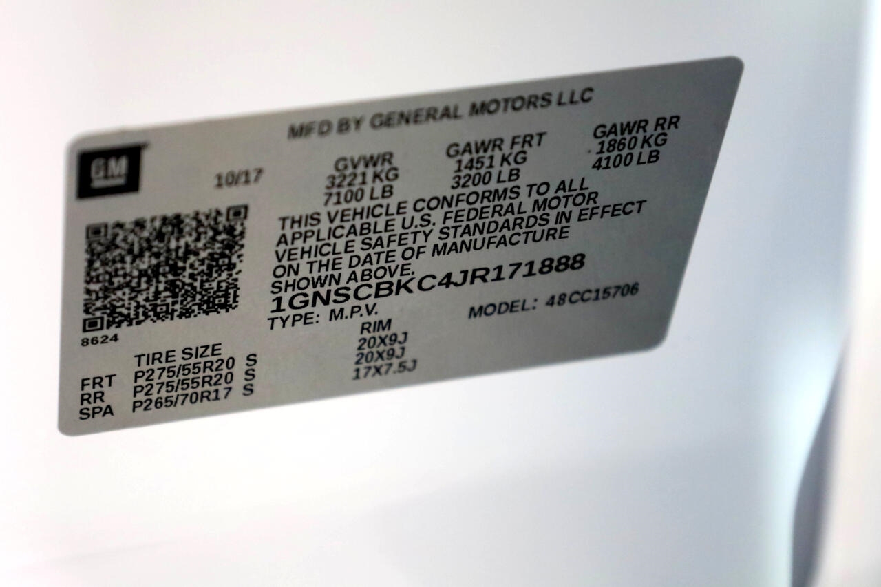 Chevrolet Tahoe 2WD 4dr LT 2018