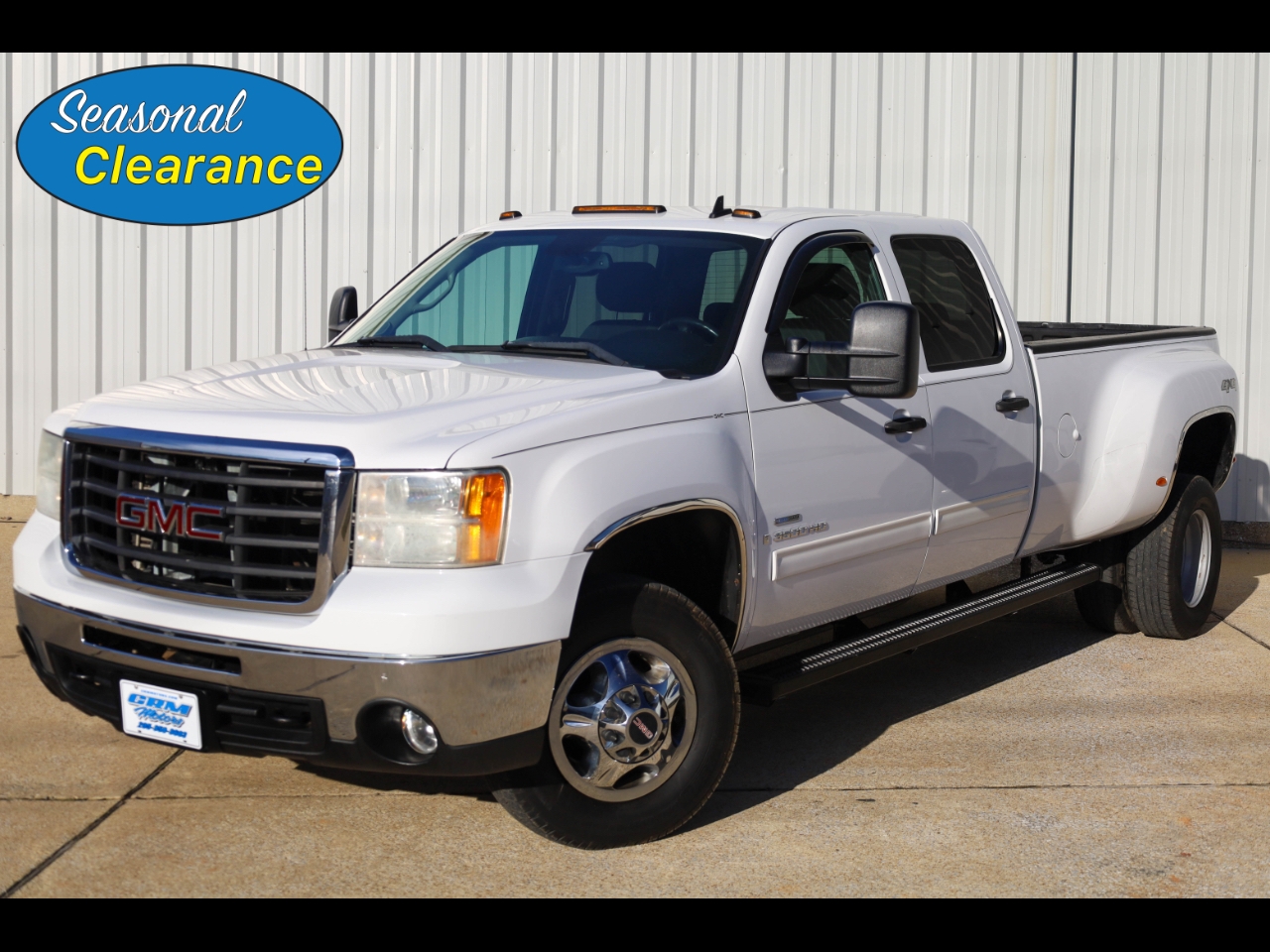 2009 GMC Sierra 3500HD 4WD Crew Cab 167" DRW SLE