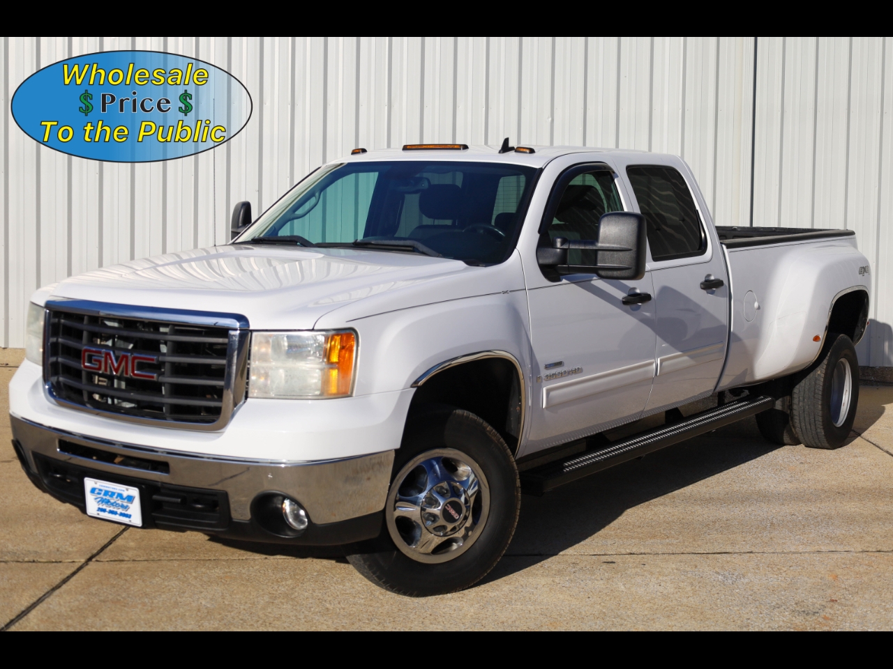 2009 GMC Sierra 3500HD 4WD Crew Cab 167" DRW SLE