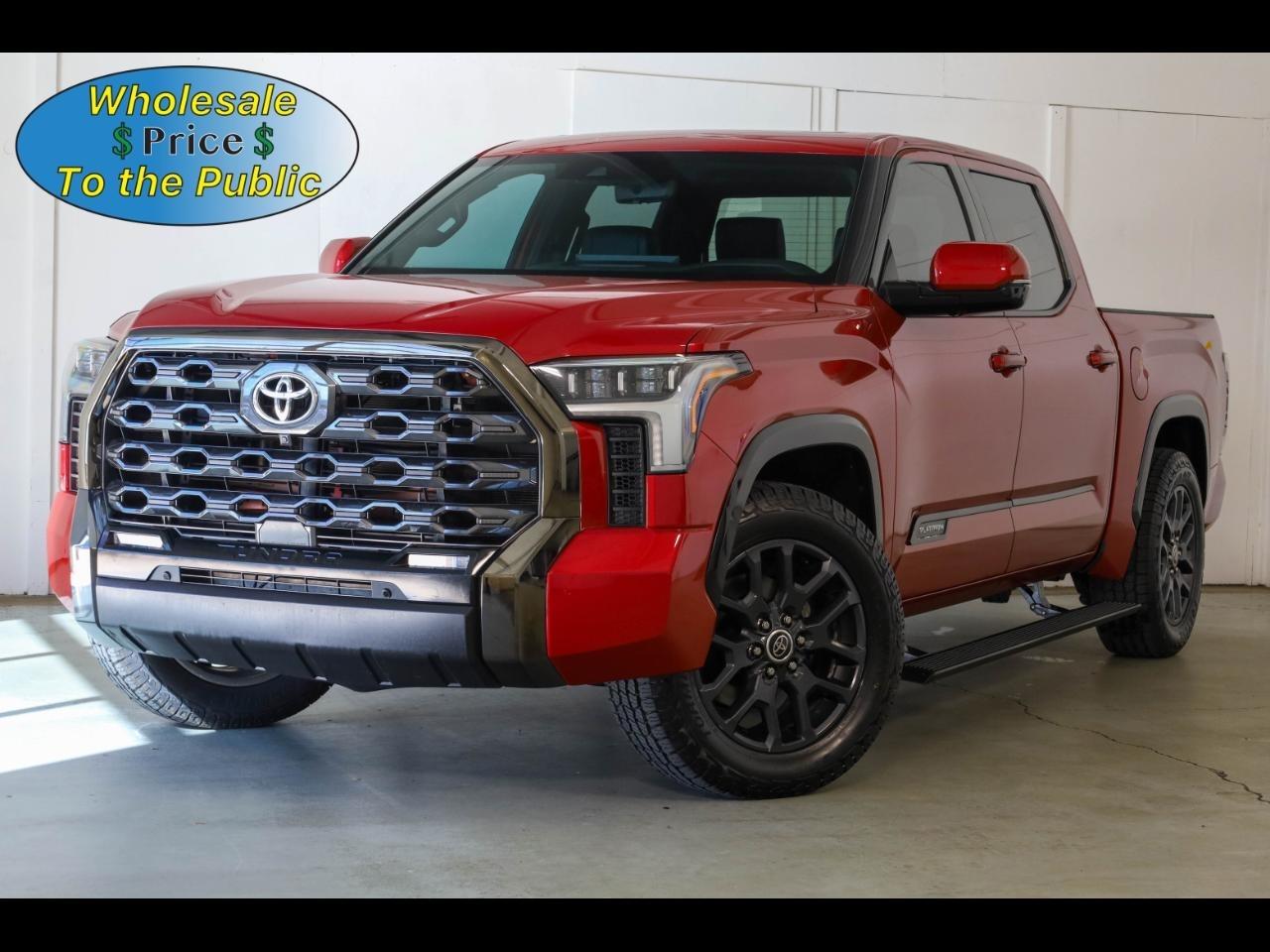 2022 Toyota Tundra 2WD Platinum CrewMax 5.5' Bed (Natl)