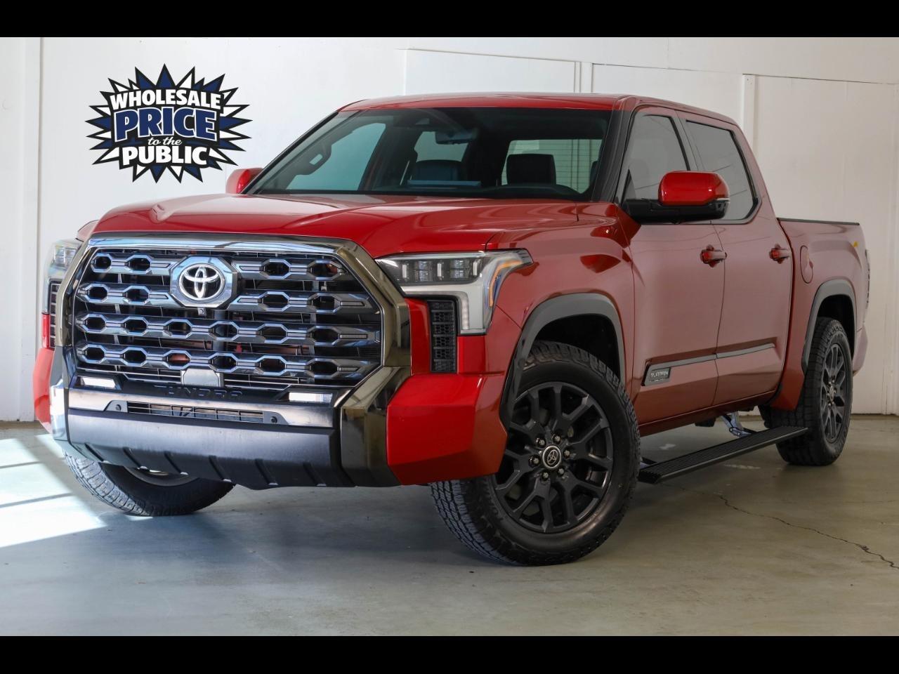 2022 Toyota Tundra 2WD Platinum CrewMax 5.5' Bed (Natl)