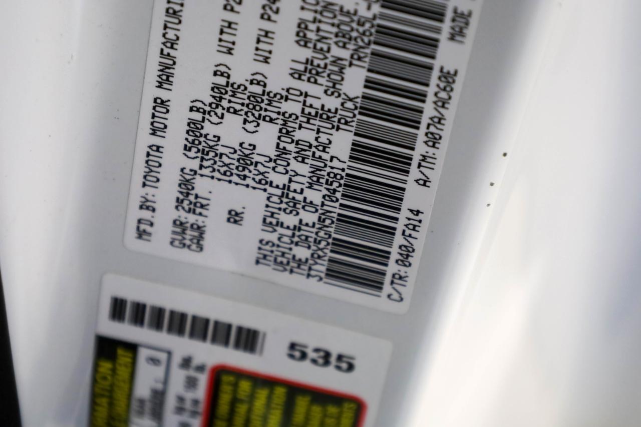 Toyota Tacoma 2WD SR5 Access Cab 6' Bed I4 AT (Natl) 2022